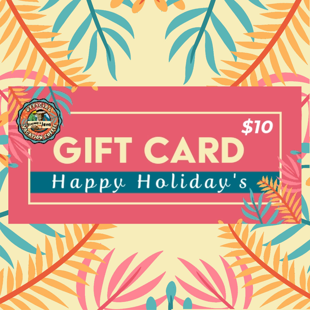 Online Exclusive Gift Cards - Shop Now! – Jimmy's Java