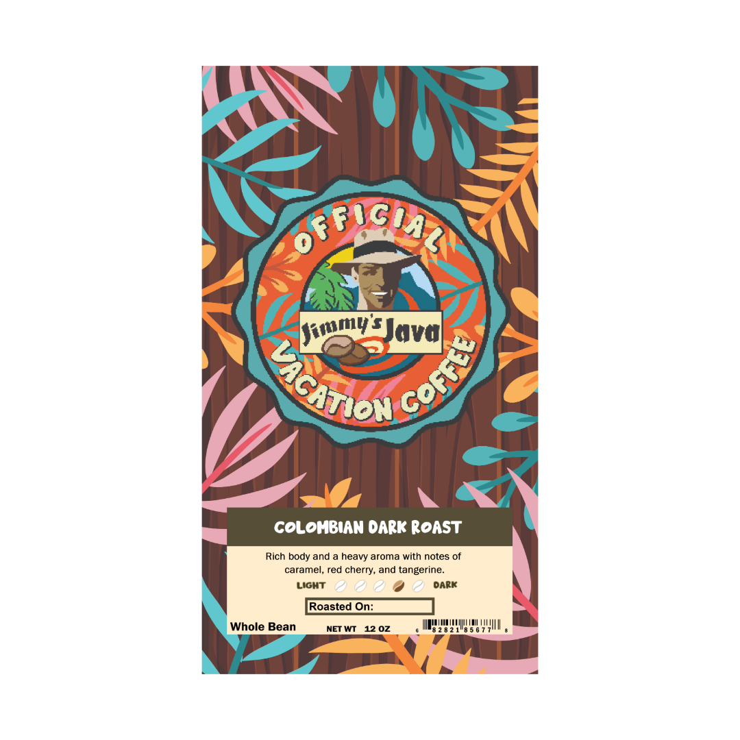 4oz Bag of Colombian La Palma Dark Roast - Jimmy's Java