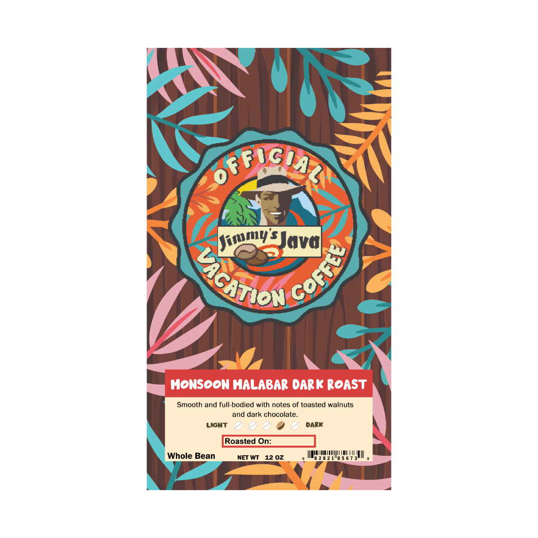 Monsoon Malabar Dark Roast Coffee (Dr Bombay) - Jimmy's Java