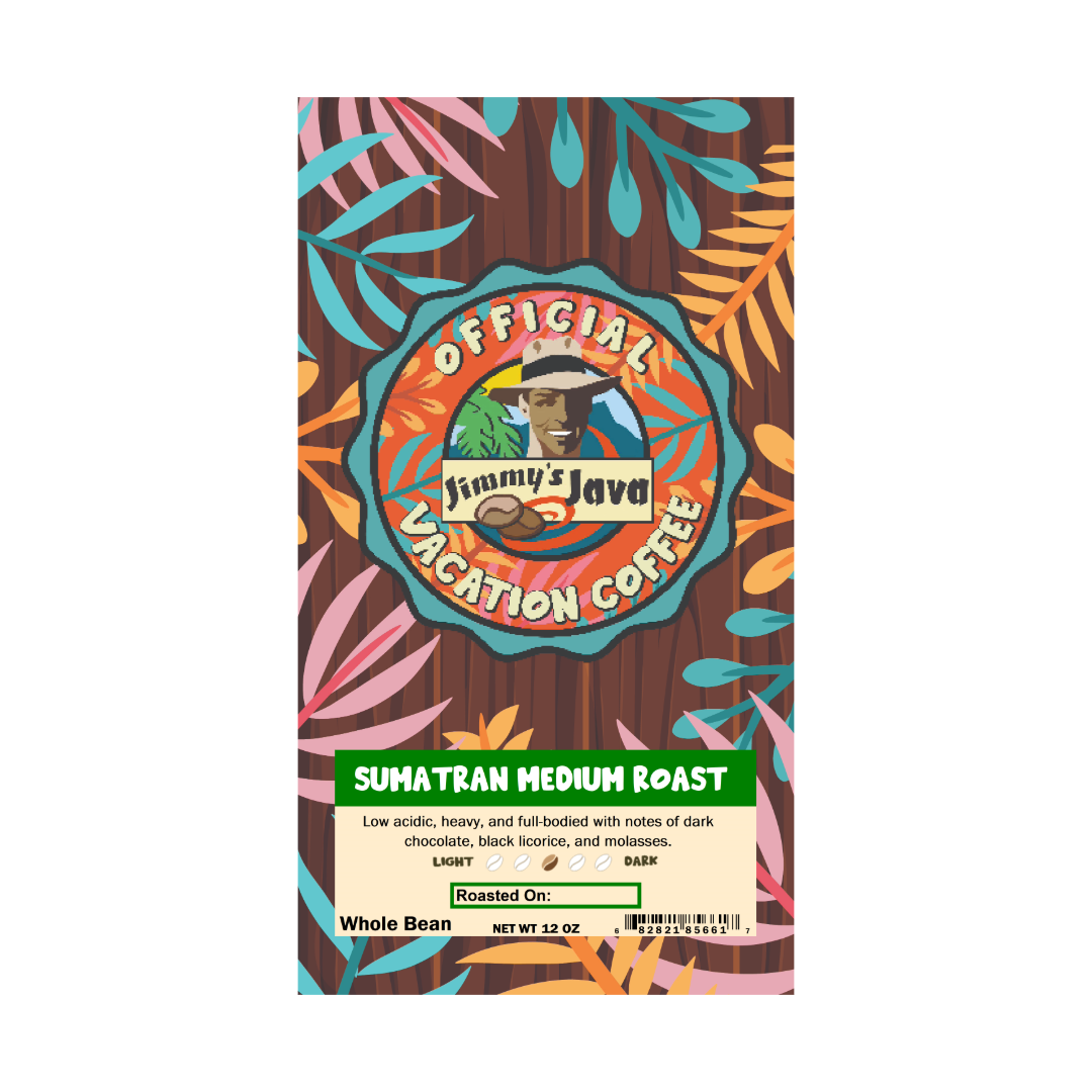 Sumatra Takengon KKGO Medium Roast Coffee Beans - Jimmy's Java