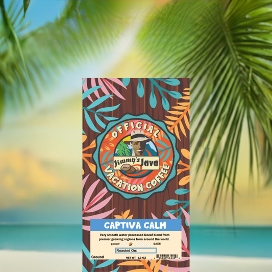 Captiva Calm - Swiss Water Decaf Medium Roast - Jimmy's Java