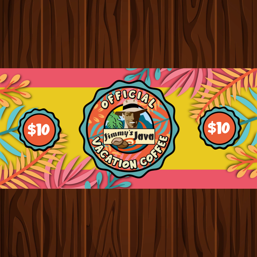 Jimmy's Java $10 Gift Card - Jimmy's Java