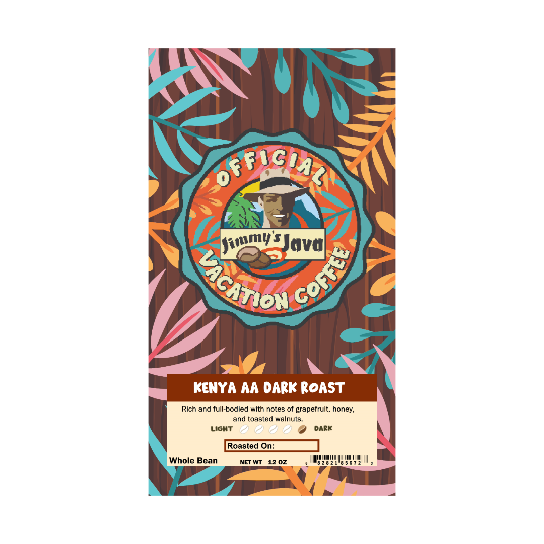 Kenya AA Coffee Beans - Dark Roast - Jimmy's Java