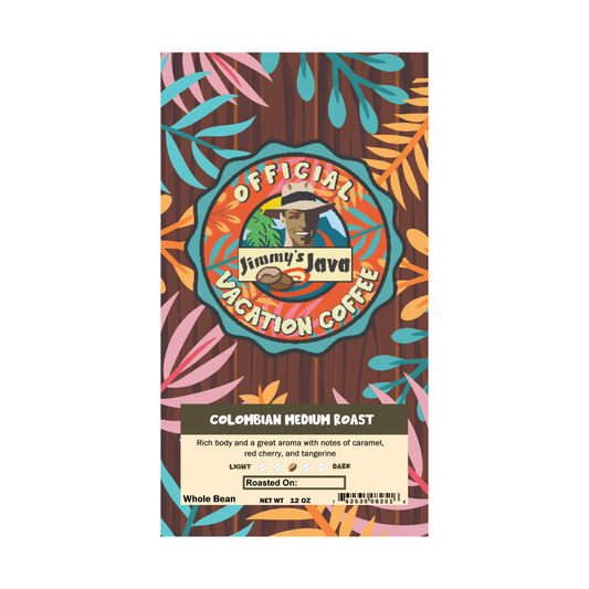 4oz Bag of Colombian La Palma Medium Roast Coffee - Jimmy's Java