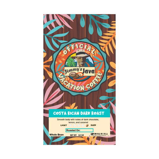 Costa Rica SHB Fronterra Dark Roast Coffee - Jimmy's Java 