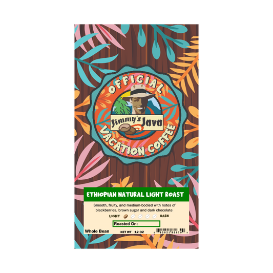 Ethiopian Natural Limu-Nigusse Lema Light Roast - Jimmy's Java 