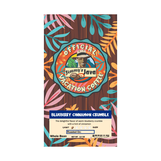Blueberry Cinnamon Crumble Naturally Flavored Coffee - Jimmy's Java 