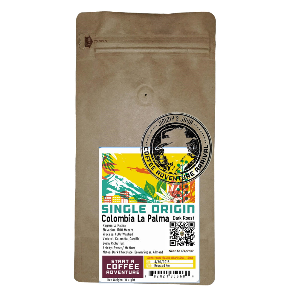 4oz Bag of Colombian La Palma Dark Roast